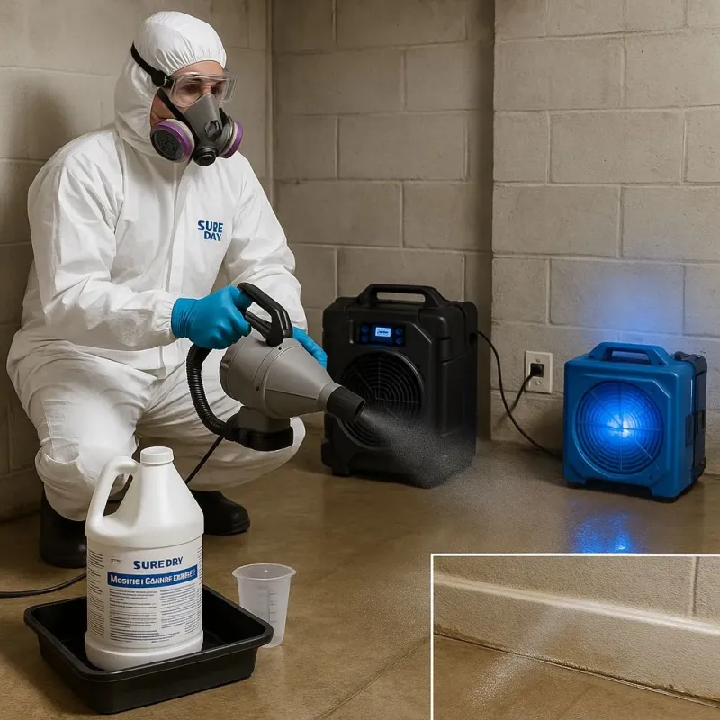 Sanitization and Odor Removal process in Plantation Mobile Home Park, FL