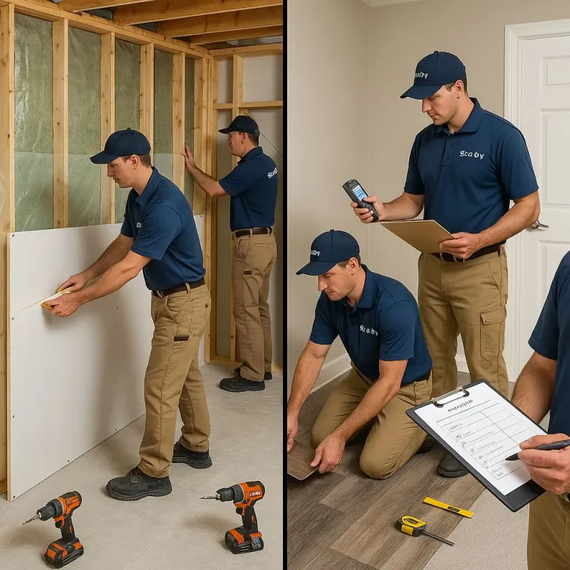 Repairs and Reconstruction process in Plantation Mobile Home Park, FL