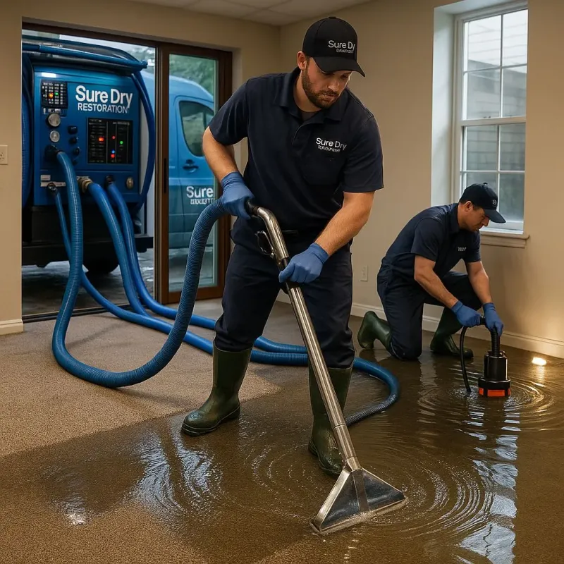 Water Extraction and Removal process in Plantation Mobile Home Park, FL